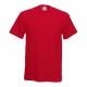 Lehčí tričko Fruit Of The Loom bez potisku - Červené