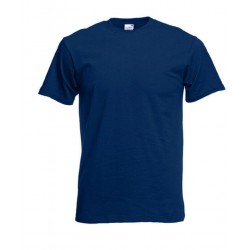 Lehčí tričko Fruit Of The Loom bez potisku - Tmavě modré