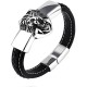 Náramek z chirurgické oceli - Lví hlava