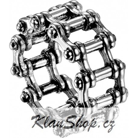 Prsten z chirurgické oceli - Řetěz