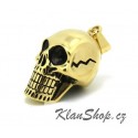 Ocelový přívěsek - Lebka