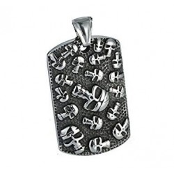 Ocelový přívěsek - Psí známka