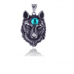 Ocelový přívěsek - Vlk 