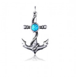 Ocelový přívěsek - Kotva 