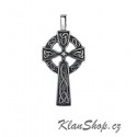 Ocelový přívěsek - Keltský kříž