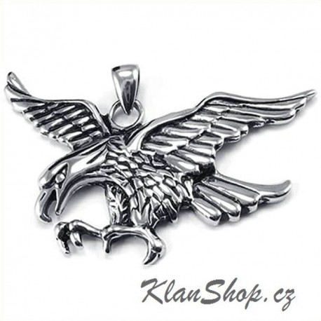 Ocelový přívěsek - Orlice