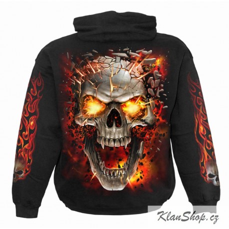 Pánská mikina Spiral Direct - Skull Blast