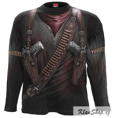Pánské tričko s dlouhým rukávem Spiral Direct - Holster Wrap
