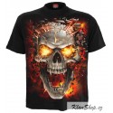Pánské tričko Spiral Direct - Skull Blast