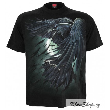 Pánské tričko Spiral Direct - Shadow Raven