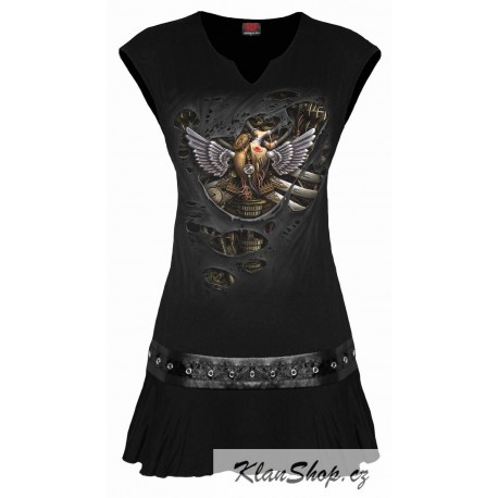 Dámské šaty Spiral Direct - Steam Punk Ripped