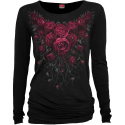 Dámské tričko Spiral Direct - Blood Rose