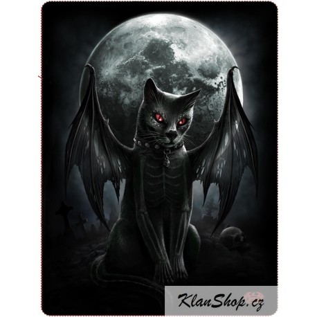 Fleecová deka Spiral Direct - Vamp Cat
