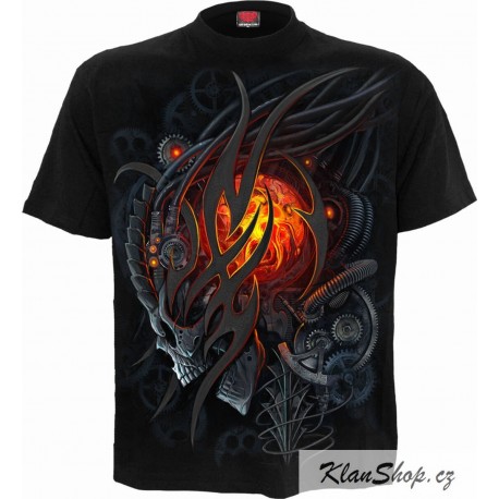 Pánské tričko Spiral Direct -  Steampunk Skull