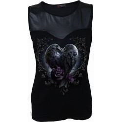 Dámské tričko Spiral Direct - Raven Heart