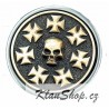 Přezka na opasek - Iron Cross Skulls