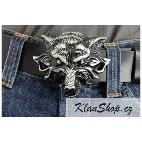 Přezka na opasek - Hunting Wolf