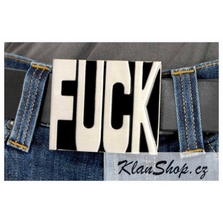 Přezka na opasek - Fuck