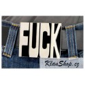 Přezka na opasek - Fuck