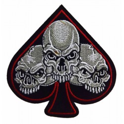 Nášivka - Spade Skulls