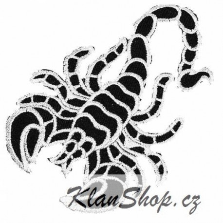 Nášivka - White Scorpion