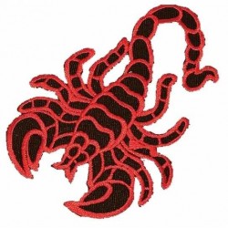 Nášivka - Red Scorpion