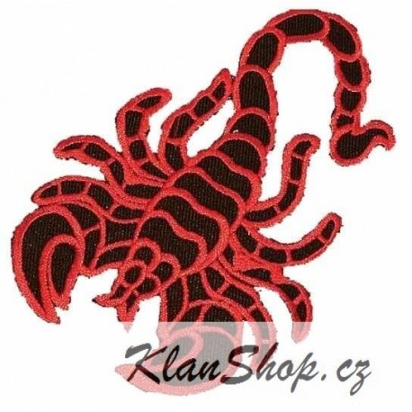 Nášivka - Red Scorpion