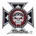 Nášivka - Iron Cross Skull