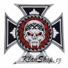 Nášivka - Iron Cross Skull