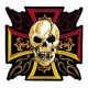 Nášivka - Iron Cross Skull