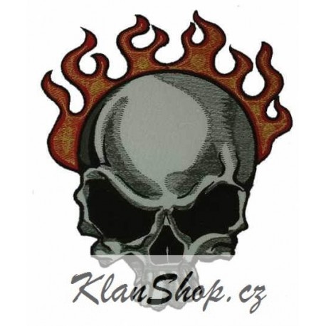 Nášivka - Burning Skull
