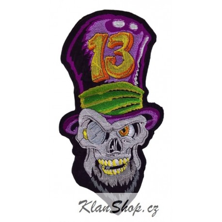 Nášivka - 13 Skull