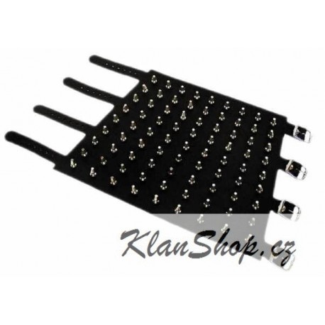 Kožený stahovák s hroty 