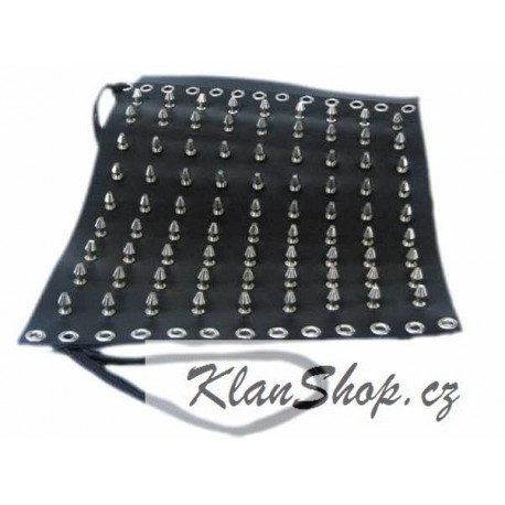 Kožený stahovák s hroty 