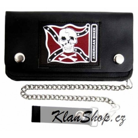 Kožená peněženka - American Biker