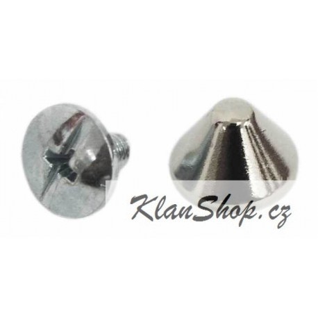 Ozdoba na kůži či textil - Špička 8 mm