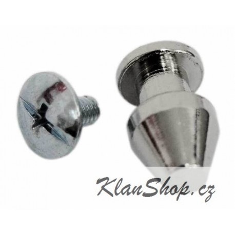 Ozdoba na kůži či textil - Hrot 15 mm