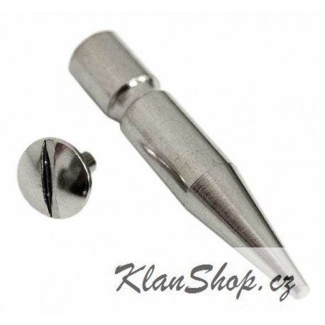 Ozdoba na kůži či textil - Hrot 47 mm