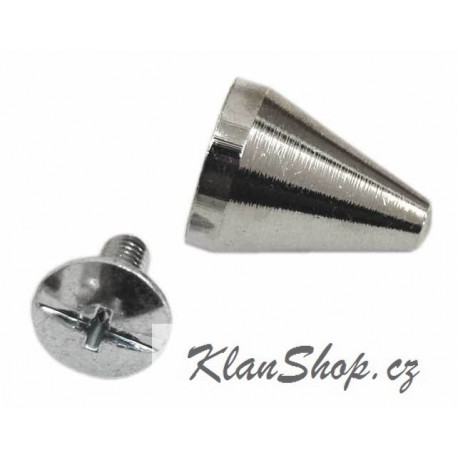 Ozdoba na kůži či textil - Špička 15 mm