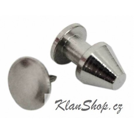 Ozdoba na kůži či textil - Špička 15 mm