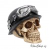 Dekorační Figurka - Iron Cross Skull