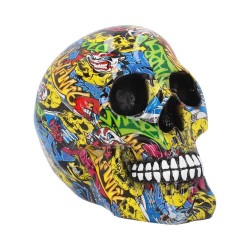Dekorační Figurka - Graffiti Skull