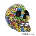 Dekorační Figurka - Graffiti Skull