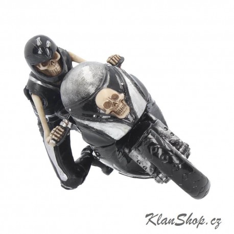 Dekorační Figurka - Speed Reaper Skeleton Motorbike