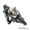Dekorační Figurka - Speed Reaper Skeleton Motorbike