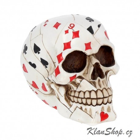 Dekorační Figurka - Dead Mans Hand Skull