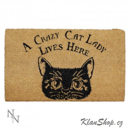 Rohožka - Crazy Cat Lady