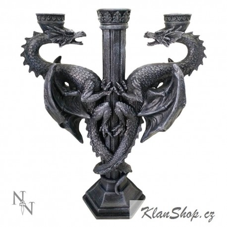 Dekorační Svícen - Dragon's Altar