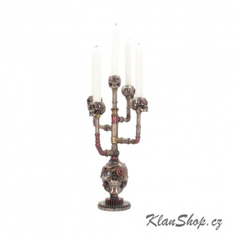Dekorační Svícen - Cranial Candelabra