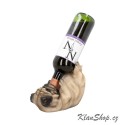 Stojan na víno - Pug